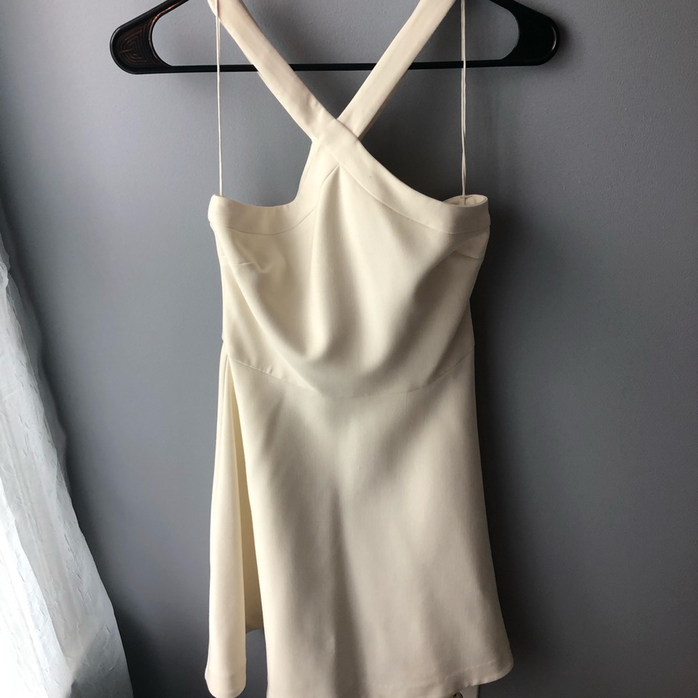 White formal dress